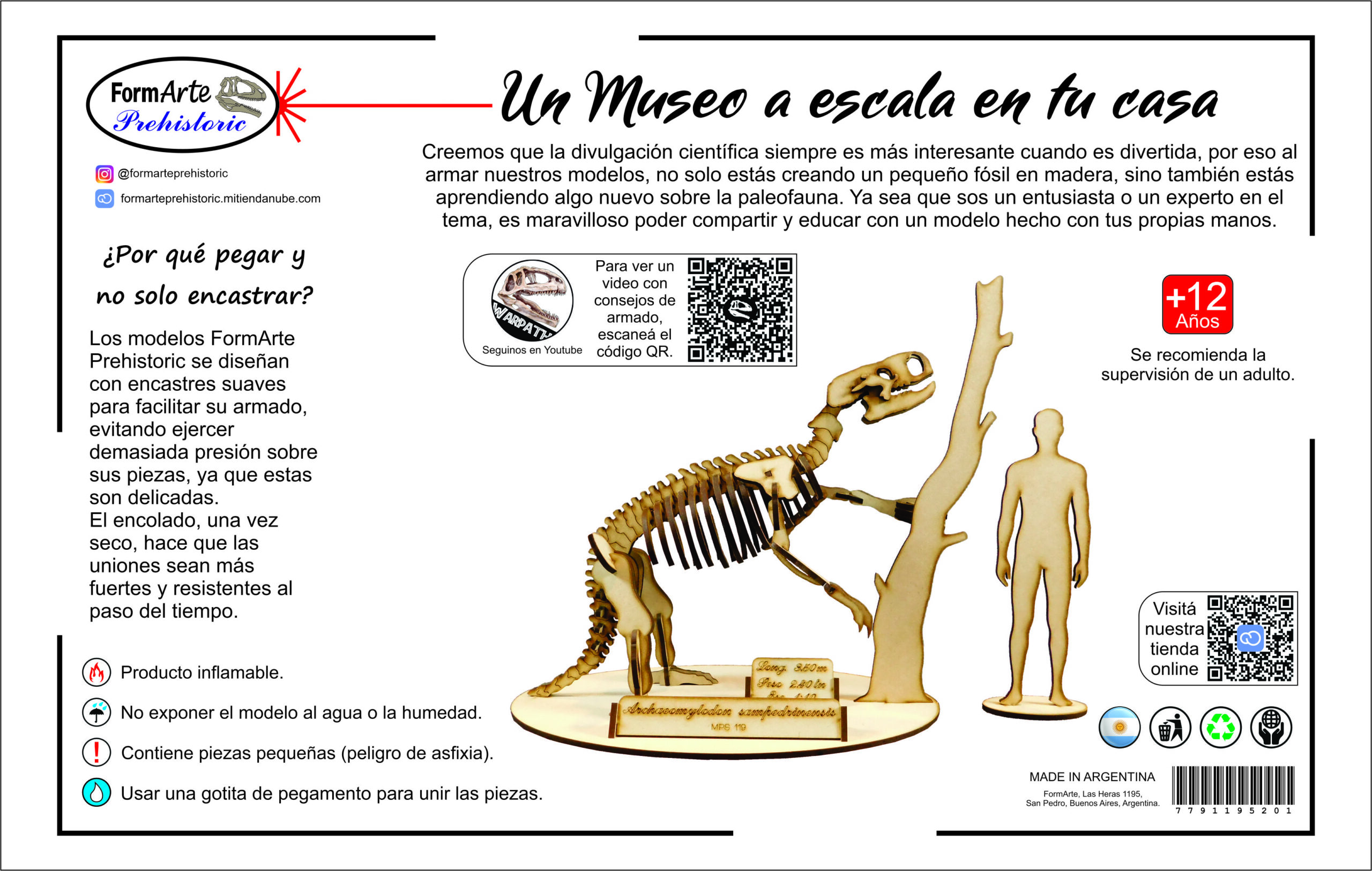 Archaeomylodon sampedrinensis Escala 1:10 - Imagen 7