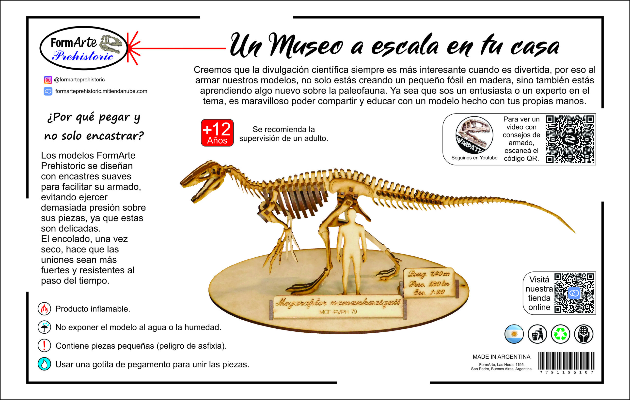 Megaraptor namunhuaiquii Escala 1:20 - Imagen 8