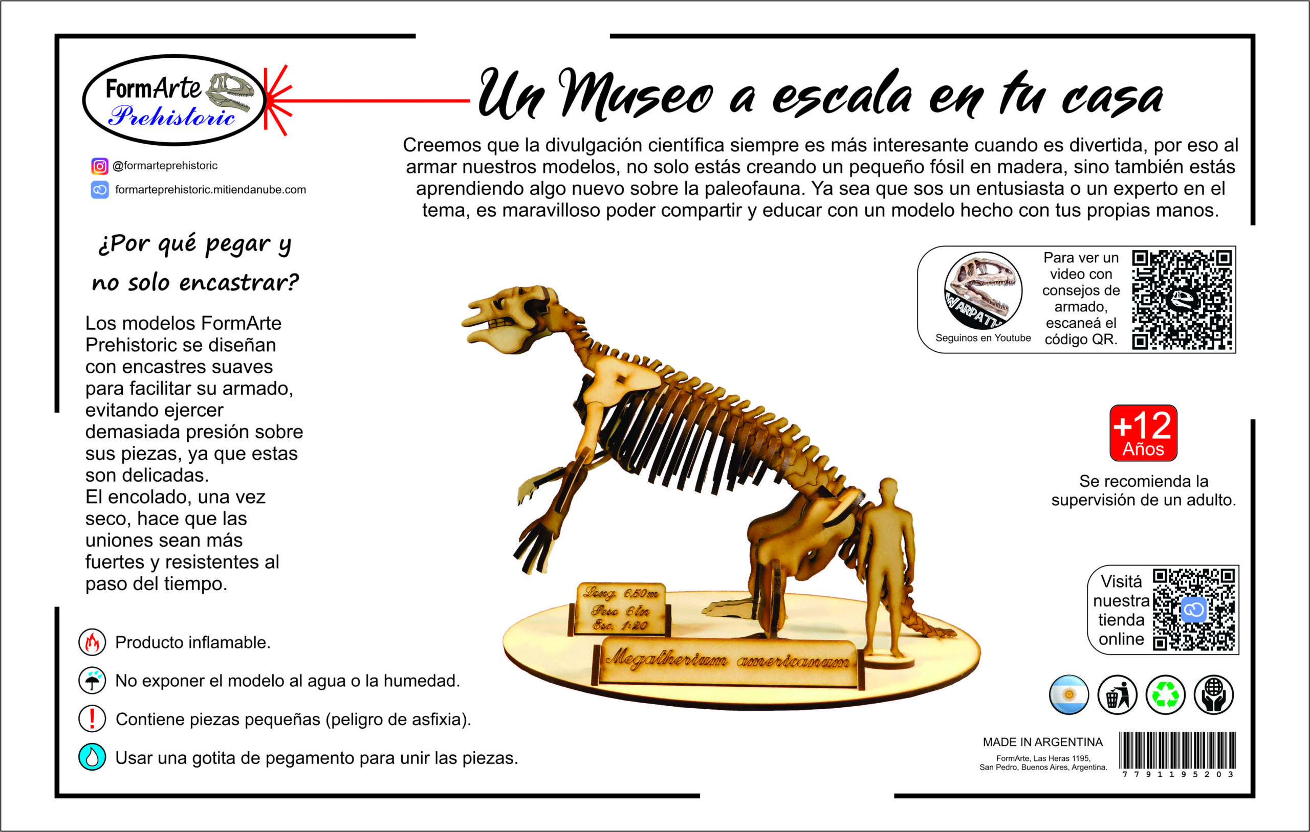 Megatherium americanum Escala 1:20 - Imagen 7