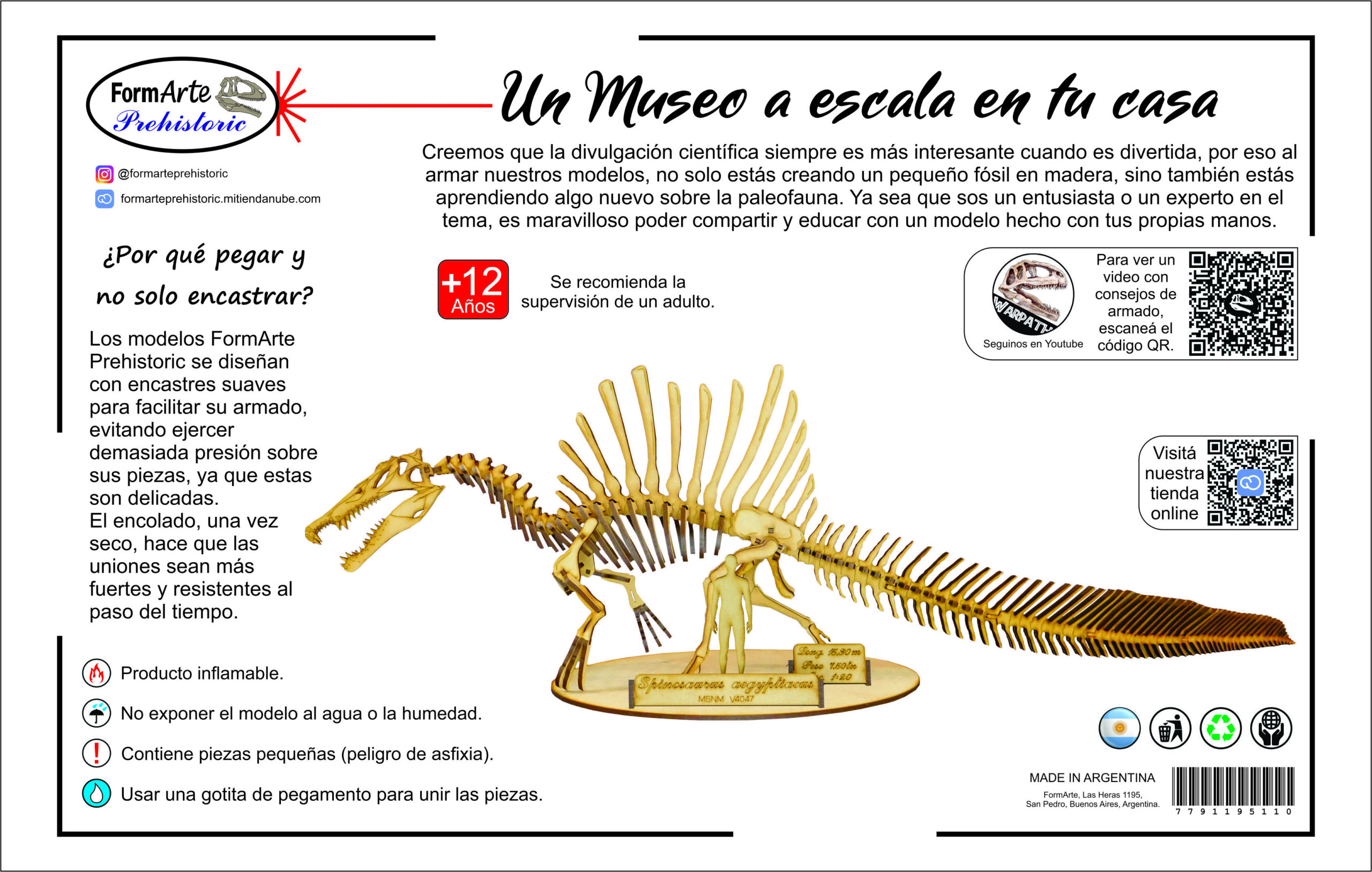 Spinosaurus aegyptiacus Escala 1:20 - Imagen 8