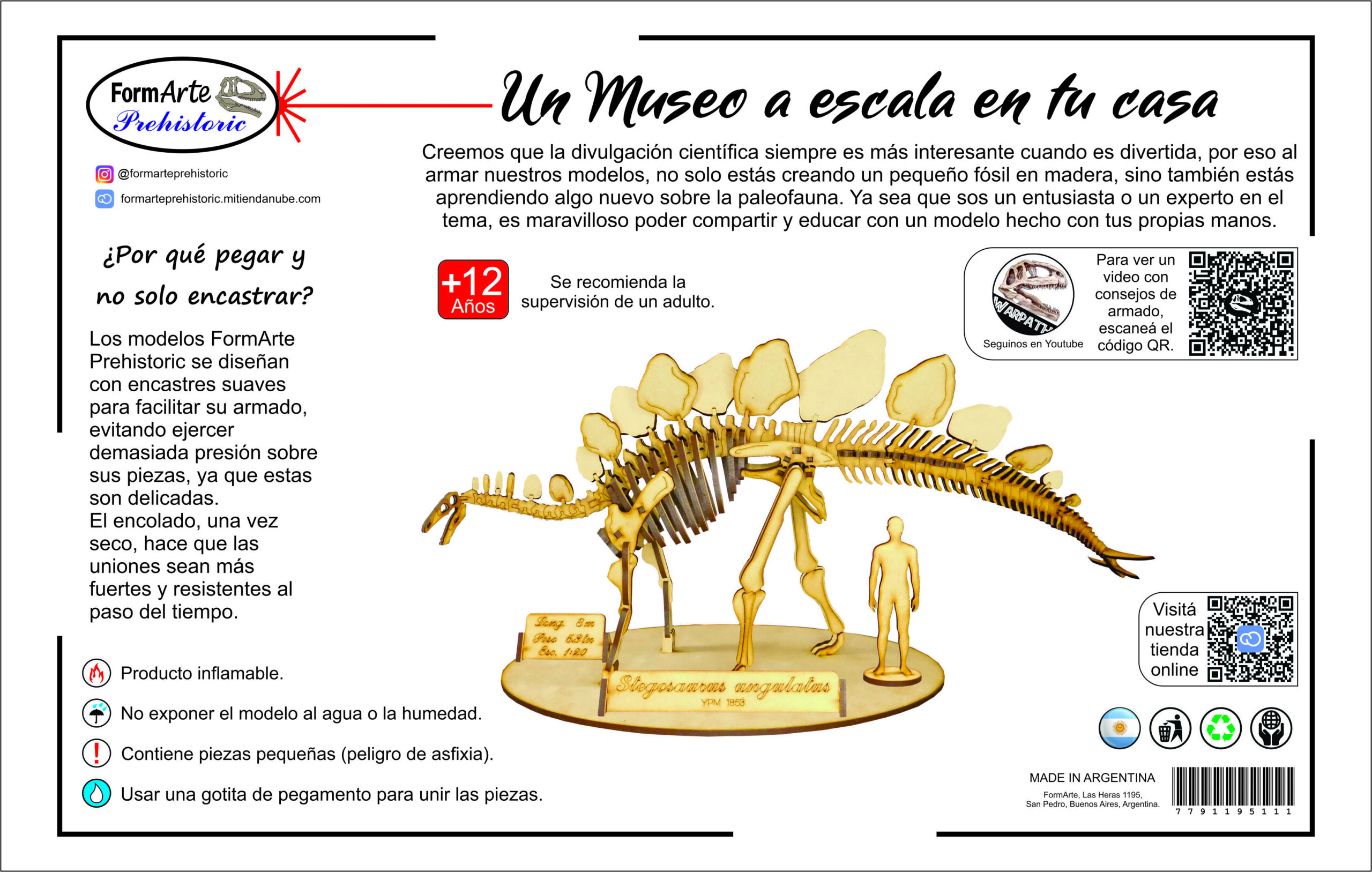 Stegosaurus ungulatus Escala 1:20 - Imagen 9