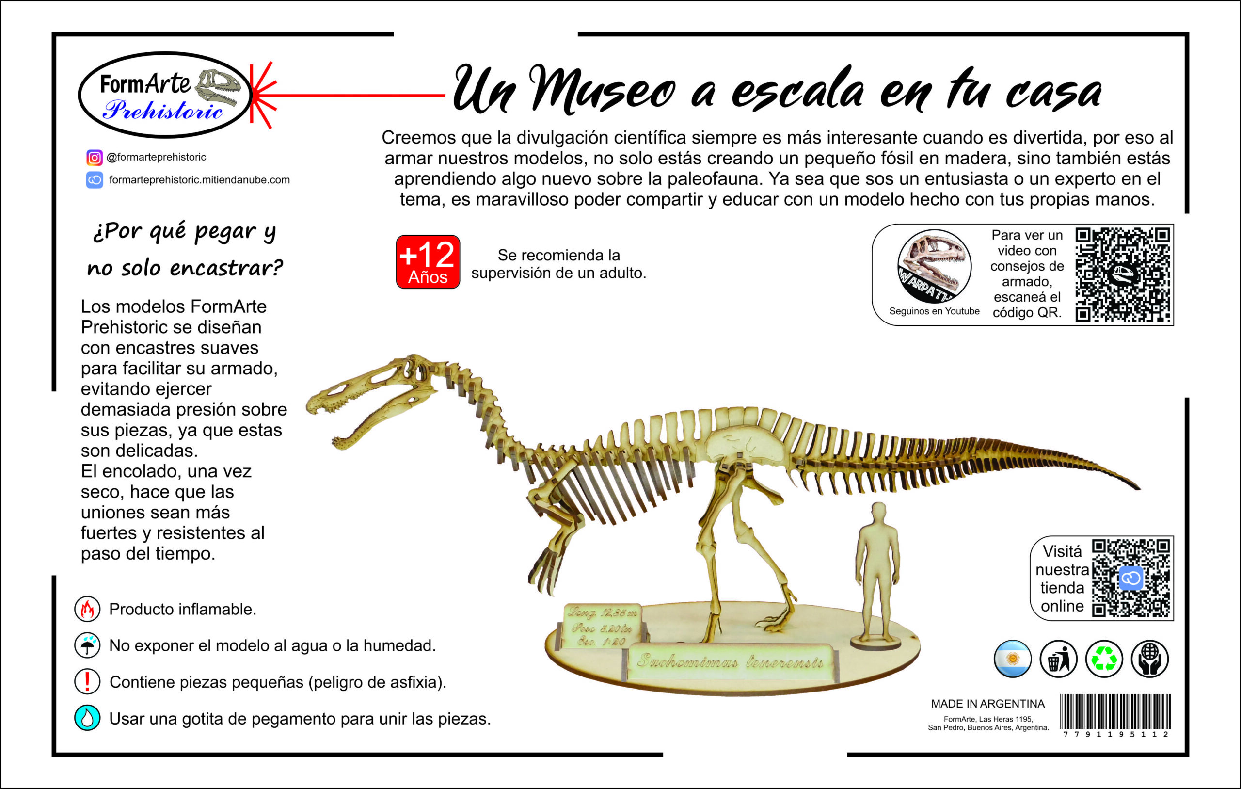 Suchomimus tenerensis Escala 1:20 - Imagen 8