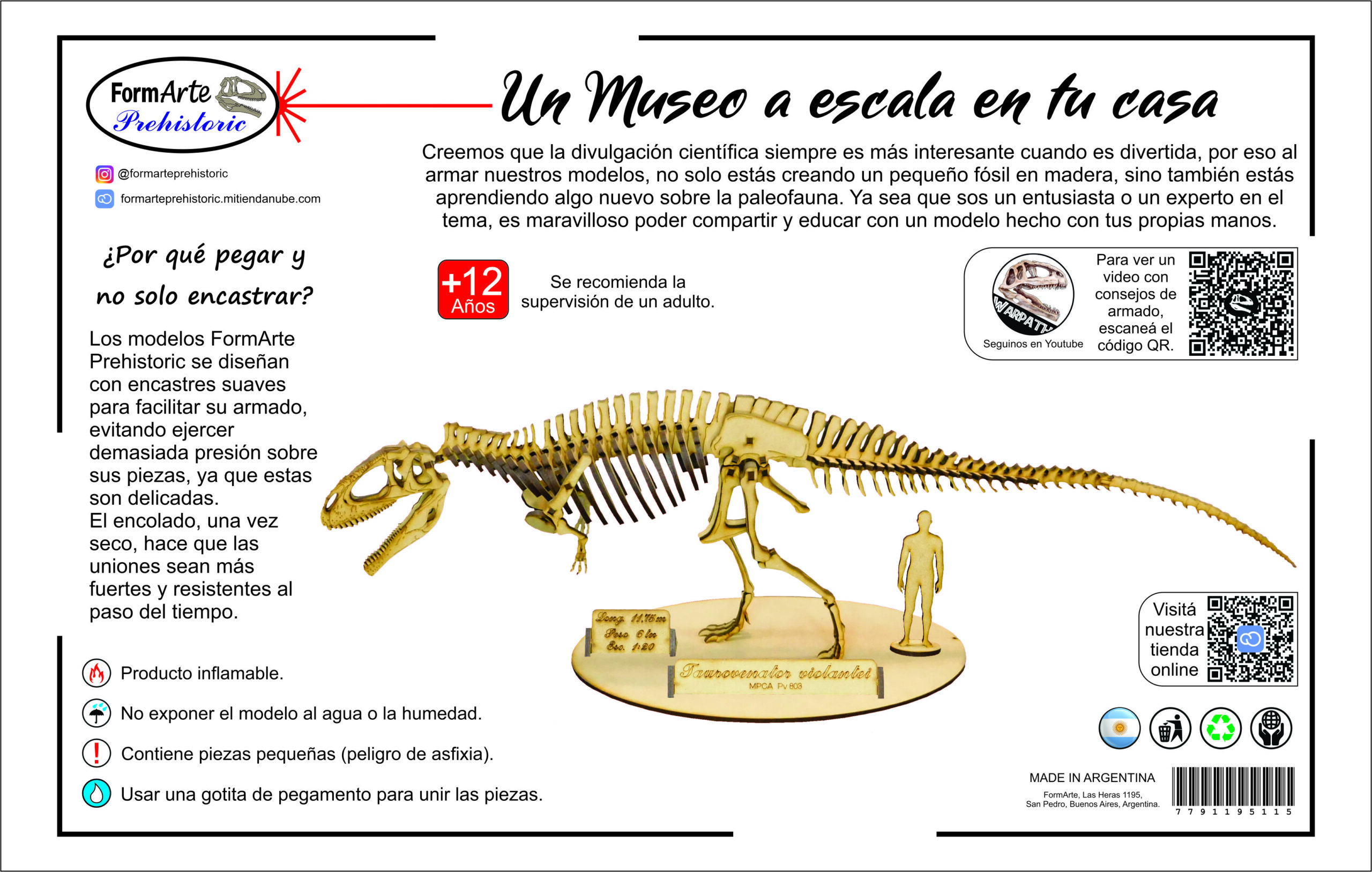 Taurovenator violantei Escala 1:20 - Imagen 9