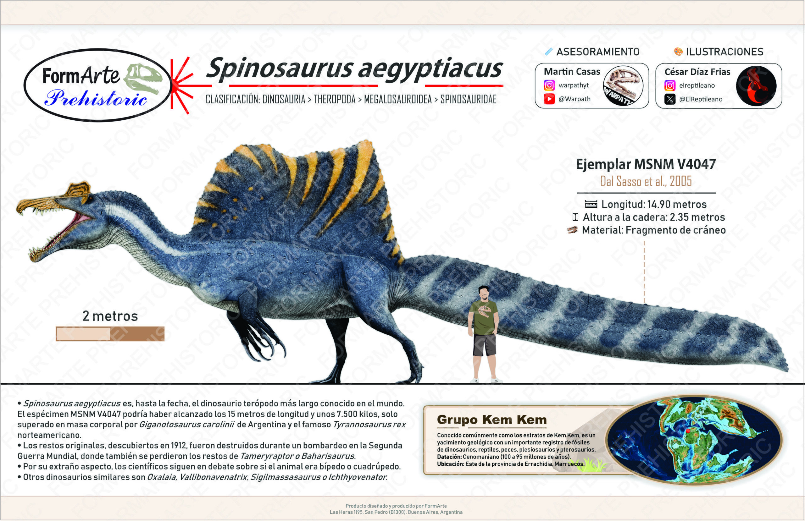 Spinosaurus aegyptiacus Escala 1:20 - Imagen 9