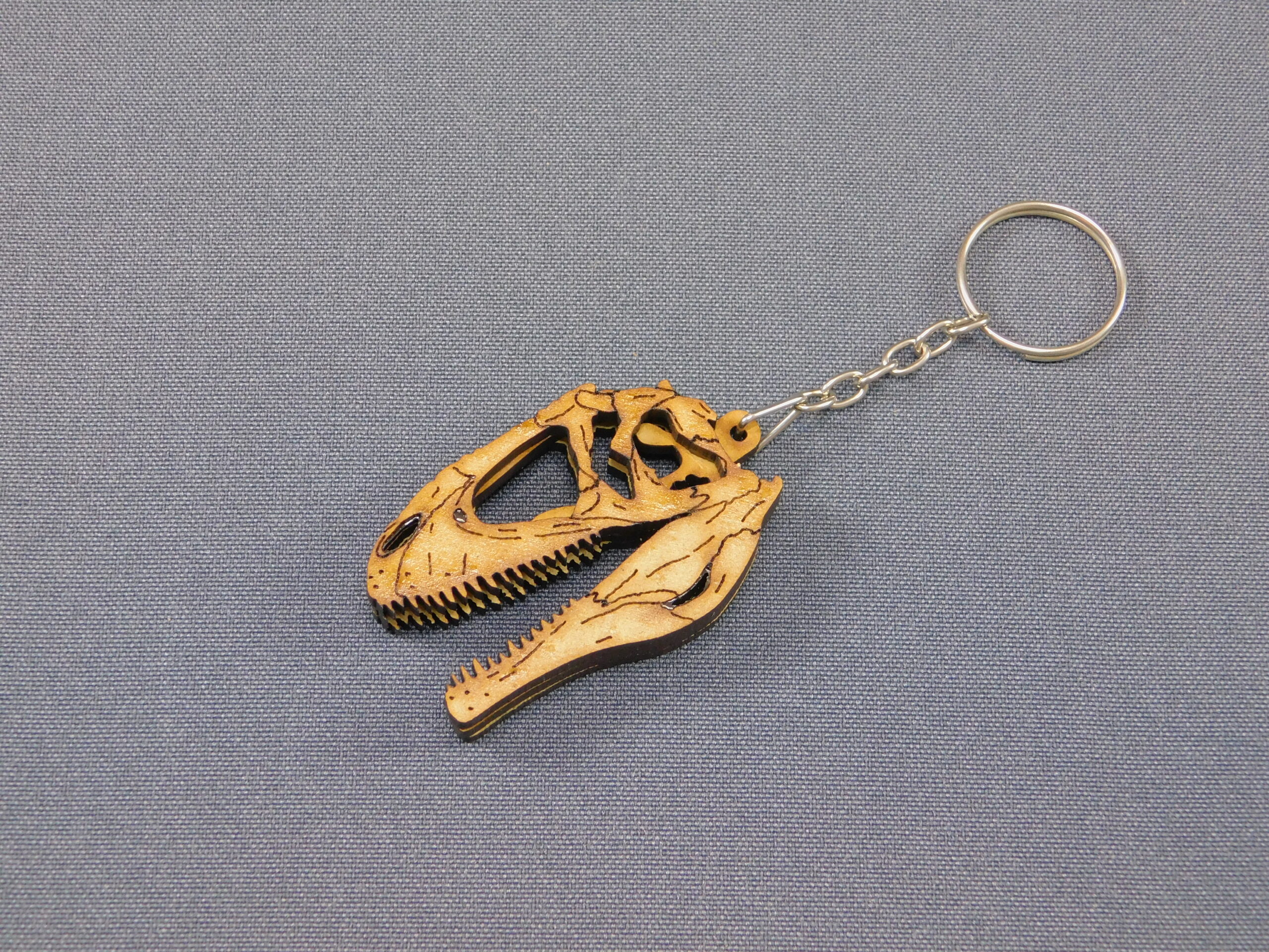 Paleo llaveros Acrocanthosaurus atokensis