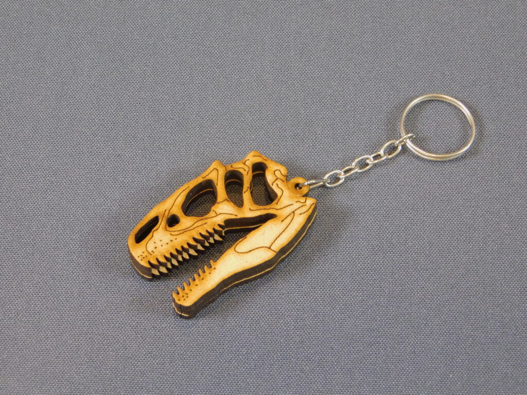 Paleo llaveros Allosaurus fragillis