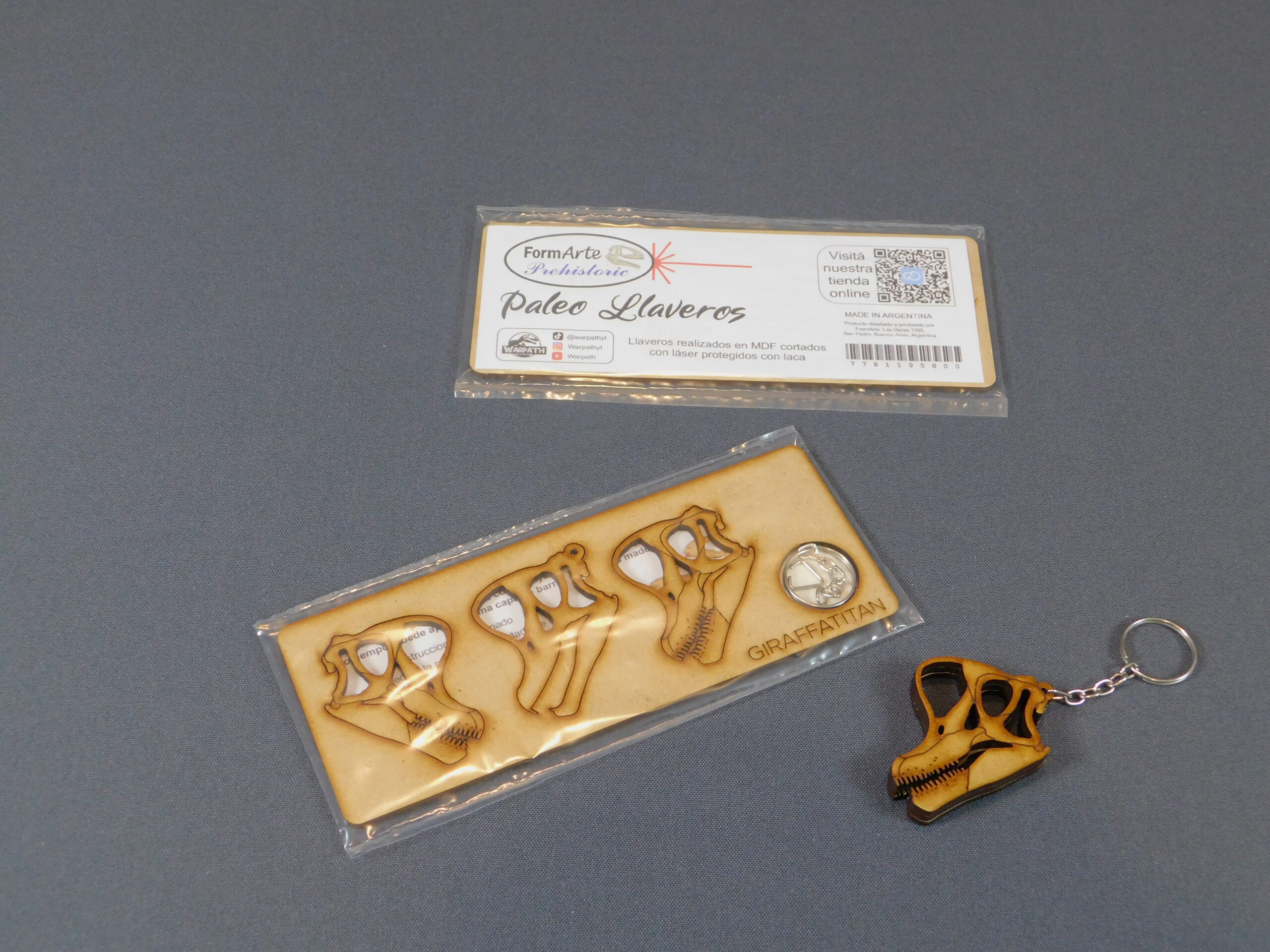 Paleo llaveros Giraffatitan brancai - Imagen 2