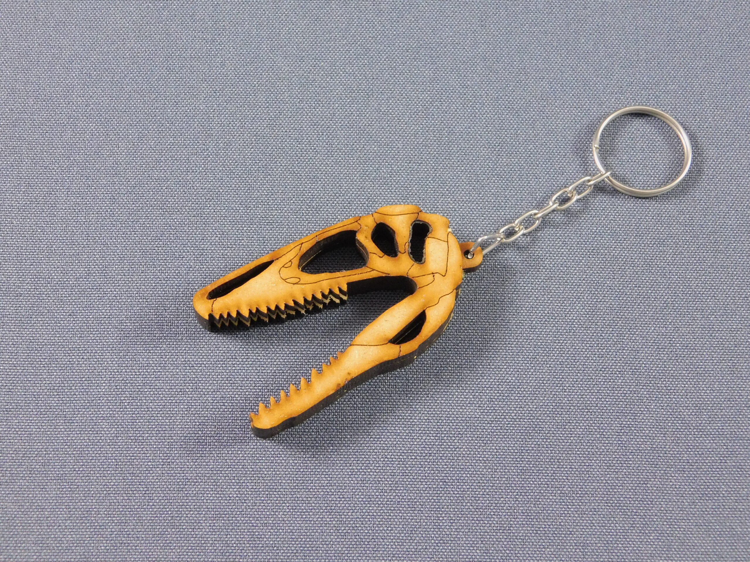 Paleo llaveros Megaraptor namunhuaiquii