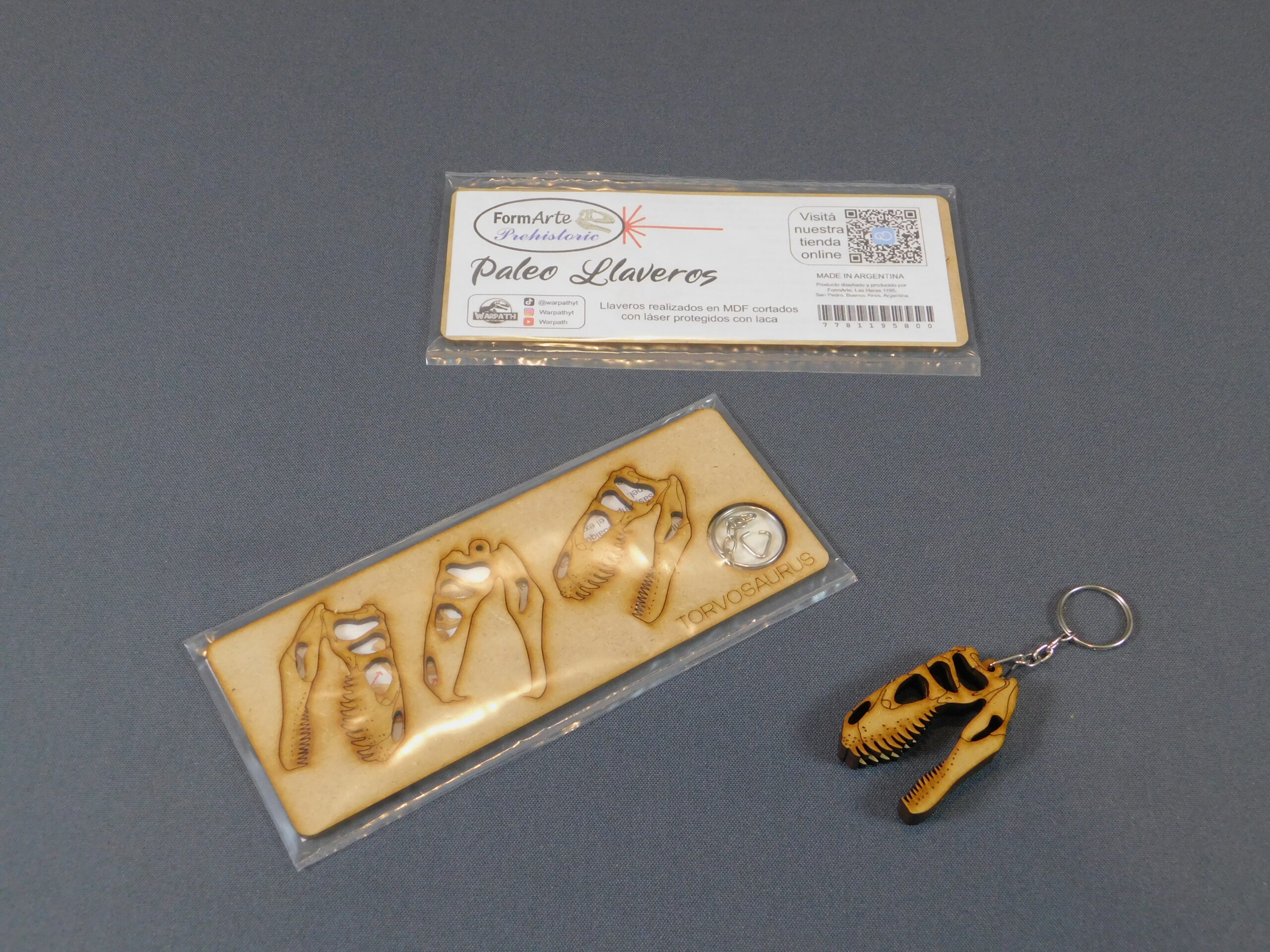 Paleo llaveros Torvosaurus tanneri - Imagen 2